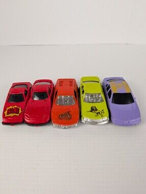 Bundle Of 5 Mini Car Toys Various Brands Read Description For Details
